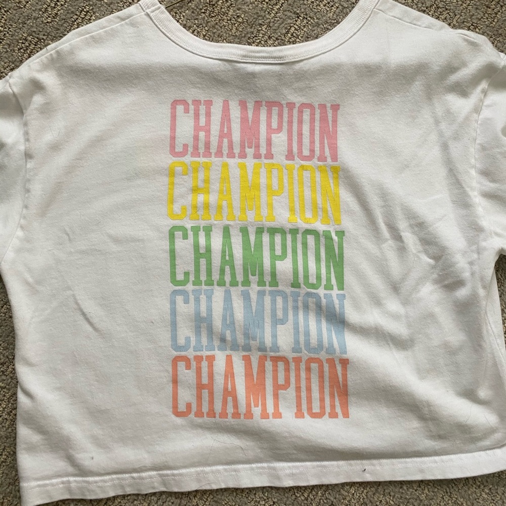 Pastel Champion Boxy Tee